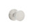 Emtek S300-XX-RNK-SS Stainless Steel Round (Pair) Half Dummy Knobs with Your Choice of Rosette