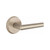 Emtek MA-TWB-PASS Tumbled White Bronze Mariposa Passage Lever with Your Choice of Rosette