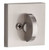 Baldwin Reserve PTCSD150 Satin Nickel Patio One-Sided Contemporary Square Deadbolt