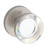 Baldwin Reserve FDCCYCRR150 Satin Nickel Full Dummy Contemporary Crystal Knob with Contemporary Round Rose