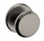 Baldwin 5023076IDM-PRE Lifetime Graphite Nickel Half Dummy Knob with R016 Rose