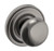 Baldwin 5030076PASS-PRE Lifetime Graphite Nickel Passage Knob with 5048 Rose