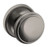 Baldwin 5069076IDM-PRE Lifetime Graphite Nickel Half Dummy Knob with 5076 Rose