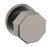 Baldwin 5073076PRIV-PRE Lifetime Graphite Nickel Privacy Knob with 5046 Rose