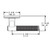 Baldwin L015076FD-PRE Lifetime Graphite Nickel Full Dummy Lever with R016 Rose