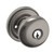 Baldwin 5205076ENTR Lifetime Graphite Nickel Keyed Entry Classic Knob with 5048 Rose