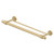 Deltana BBS2006/24-4 Satin Brass 24" Double Towel Bar