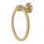 Deltana BBS2008-4 Satin Brass 6" Towel Ring