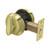 Deltana CL200LM-3 Single Deadbolt Grade 1; Bright Brass Finish