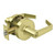 Deltana CL500EVC-3 Commercial Entry Standard Grade 2; Clarendon with CYL; Bright Brass Finish