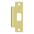 Deltana SPAN478U3 Strike Plate-ANSI 4 7/8"; Polished Brass Finish