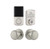 Kwikset 9250TRS/720H-15 Transitional Powerbolt 2 Electronic SmartCode Deadbolt SmartKey with Hancock Knob Satin Nickel Finish