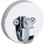 Kwikset 258RDT-740LSLRDT-26 Bright Chrome Uptown Single Cylinder Deadbolt with Libson Keyed Entry Lever