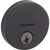 Kwikset 258RDT-740SALRDT-514 Matte Black Uptown Single Cylinder Deadbolt with Singapore Keyed Entry Lever