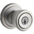 Kwikset 780-740A-26D Satin Chrome Single Cylinder Deadbolt with Abbey Keyed Entry Knob