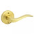 Kwikset 720SEL-4 Satin Brass Sedona Passage Lever