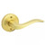 Kwikset 730SEL-4 Satin Brass Sedona Privacy Lever