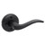 Kwikset 730SEL-514 Iron Black Sedona Privacy Lever