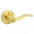 Kwikset 740SEL-4 Satin Brass Sedona Keyed Entry Lever