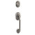 Schlage F58RMN619 Satin Nickel Remsen Single Cylinder Handleset (Exterior Side Only)