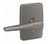 Schlage FC21ELR619GEE Eller Lever with Greene Rose Passage and Privacy Lock Satin Nickel Finish