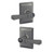 Schlage F51ARVT619GDV Satin Nickel Keyed Entry Rivington Style Lever with Grandville Rose