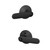 Schlage F40DAV622 Matte Black Privacy Davlin Style Lever