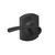 Schlage F51AMER622GRW Matte Black Keyed Entry Merano Style Lever with Greenwich Rose