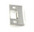 Schlage Residential 10026626 Square Corner Full Lip Strike Satin Chrome Finish