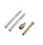 Kwikset 83022-001 Thick Door Screw Pack for US26 Bright Chrome and US26D Satin Chrome Finish
