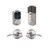 Schlage FBE469ZPCAM625ACC Polished Chrome Camelot Touch Pad Electronic Deadbolt with Z-Wave Technology and Accent Lever