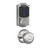 Schlage FBE469ZPCAM625GEO Polished Chrome Camelot Touch Pad Electronic Deadbolt with Z-Wave Technology and Georgian Knob