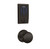 Schlage FBE469ZPCEN716AND Aged Bronze Century Touch Pad Electronic Deadbolt with Z-Wave Technology and Andover Knob