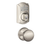 Schlage BE365CAM619/F10AND619 Camelot Keypad Dead Bolt Combo Pack Satin Nickel Electronic Keypad Deadbolt