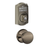 Schlage BE365CAM620/F10AND620 Camelot Keypad Dead Bolt Combo Pack Antique Pewter Electronic Keypad Deadbolt