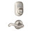 Schlage BE365PLY619-F10FLA619 Satin Nickel Plymouth Keypad Deadbolt with Flair Lever