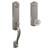 Schlage FCT93CAM619HOBCAM Camelot Dummy Handleset with Hobson Knob and Camelot Rose Satin Nickel