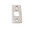 Schlage Residential F206476518 Square Corner Spring Latch Face Plate Satin Nickel Finish