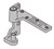 Ives Commercial 7215BTM10BLH Left Hand 3/4" Offset Bottom Pivot 500 Pound Oil Rubbed Bronze Finish