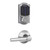 Schlage FBE468ZPCAM625BRW Polished Chrome Camelot Touch Pad Electronic Deadbolt with Z-Wave Technology and Broadway Lever