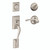 Schlage F60ADD619MER Satin Nickel Addison Handle Set with Merano Handle Schlage F60ADD619MER Satin Nickel Addison Handle Set with Merano Handle