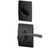 Schlage F60CEN716MERCEN Aged Bronze Century Handle Set with Merano Handle and Century Rose