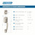 Schlage F60GRW619MER Satin Nickel Greenwich Handle Set with Merano Handle