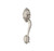 Schlage FE285BRK619JAZ Satin Nickel Brookshire Style Handleset with Jazz Lever Bottom Half Only Schlage FE285BRK619JAZ Satin Nickel Brookshire Style Handleset with Jazz Lever Bottom Half Only