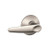 Schlage FE285CAM619JAZ Satin Nickel Camelot Style Handleset with Jazz Lever Bottom Half Only
