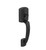 Schlage FE285GRW622PLY Matte Black Greenwich Style Handleset with Plymouth Knob Bottom Half Only