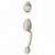 Dexter JH60BAR619TOR Satin Nickel Barcelona Handle Set with Torino Style Lever