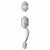 Dexter JH60PRS625STR Polished Chrome Paris Handle Set with Stratus Style Knob Dexter JH60PRS625STR Polished Chrome Paris Handle Set with Stratus Style Knob