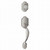 Dexter JH60PRS630TOR Satin Stainless Steel Paris Handle Set with Torino Style Lever