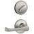 Dexter JH60PRS630TOR Satin Stainless Steel Paris Handle Set with Torino Style Lever
